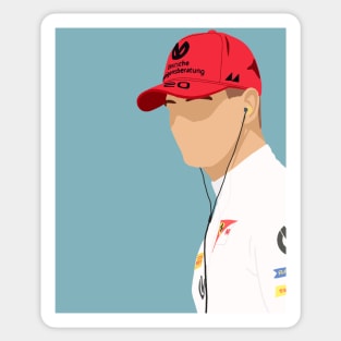 Mick Schumacher at the 2020 German Grand Prix Sticker